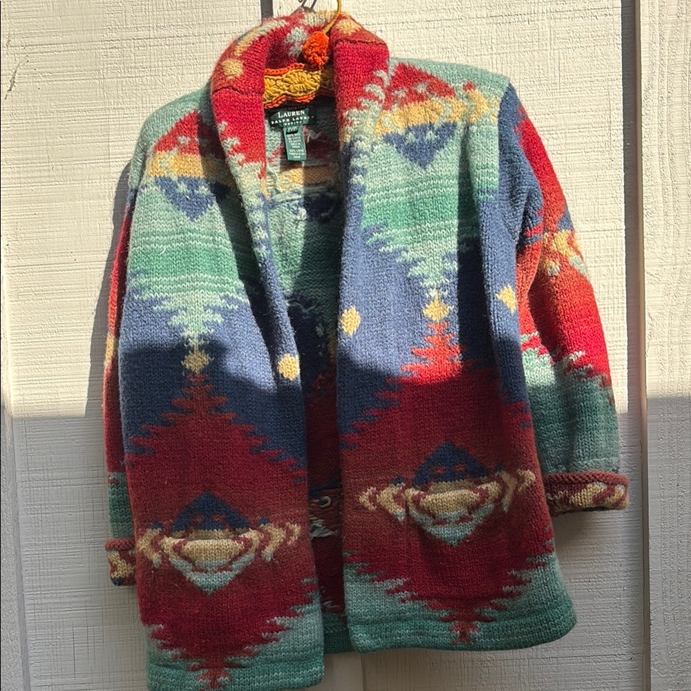 Ralph Lauren western wool coat